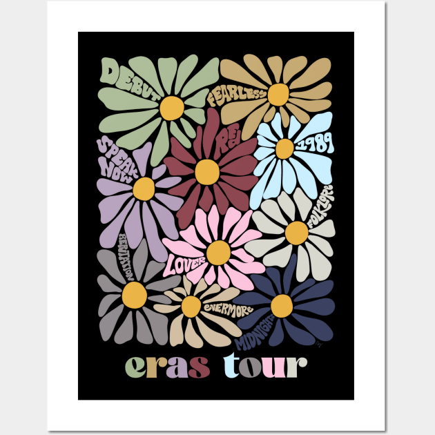 Swiftie Flowers Wall Art by Taylor Thompson Art